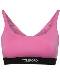 Tom Ford - Signature Logo Bra Top - Lyst