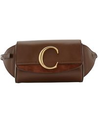 Chloé C Belt Bag - Brown