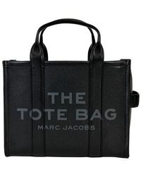 Marc Jacobs Tasche aus Leder The Tote Bag - Schwarz