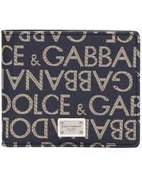 Dolce & Gabbana - Jacquard Wallet - Lyst