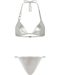 Dolce & Gabbana - Bikini triangle à logo DG - Lyst