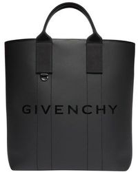 Givenchy Sac cabas G-Essentials large en toile enduite - Noir