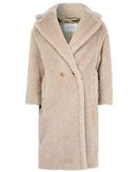 Max Mara - Mantel Tedgirl Aus Einem Alpakawollgemisch - Lyst