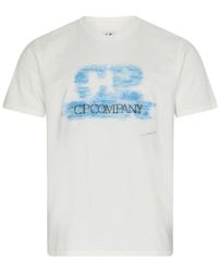 C.P. Company - 24/1 Jersey Artisanal Logo T-Shirt - Lyst