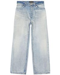 Balenciaga - Ankle Cut Jeans - Lyst