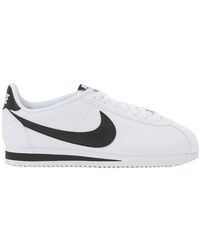 cortez shoes black and white
