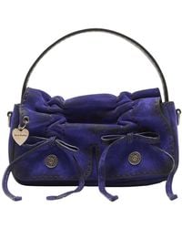Acne Studios - Micro Multipocket Suede Shoulder Bag - Lyst