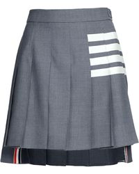 Thom Browne - Mini jupe plissé 4-Bar - Lyst