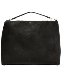 TOTEME - Scoop Suede Tote Bag - Lyst
