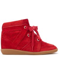 Isabel Marant - Bobby High-Top Sneakers - Lyst