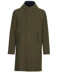 Harris Wharf London Parka bicolore - Vert