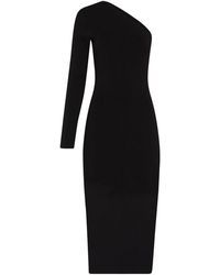 Victoria Beckham - Vb Body One Shoulder Midi Dress - Lyst