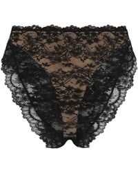 Dolce & Gabbana - High-waisted Chantilly Lace Panties - Lyst