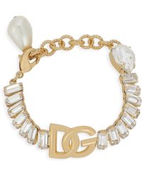 Dolce & Gabbana - Bracelet avec strass - Lyst