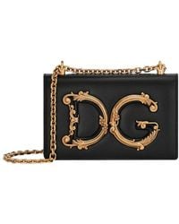 Dolce & Gabbana - Nappa Leather Dg Girls Bag - Lyst
