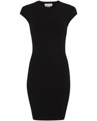 Victoria Beckham - Vb Body Compact Cap Sleeve Mini Dress - Lyst