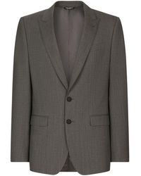 Dolce & Gabbana - Single-Breasted Stretch Wool Martini-Fit Suit - Lyst