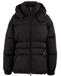 Moncler Veste doudoune Danube à capuche - Noir