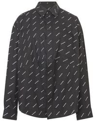 balenciaga swing masculine shirt