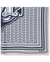 Max Mara - Seidenschal Carre 90 - Lyst