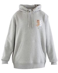 burberry clarke logo hoodie
