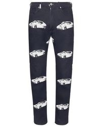 versace black jeans price