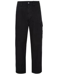Stone Island - Patch Straight-Leg Cargo Pants - Lyst