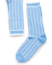 Jacquemus - Chaussettes 'les chaussettes pablo' bleues - les sculptures - Lyst