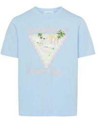 Casablancabrand - Maison De Reve Printed T-Shirt - Lyst