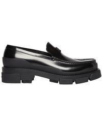 Givenchy - Terra Loafer In Brushed Leather - Lyst