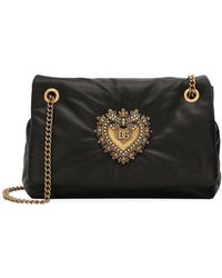Dolce & Gabbana - Medium Devotion Soft Bag - Lyst