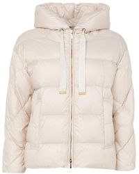 Max Mara - Hooded Puffer Jacket - Lyst