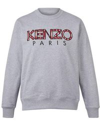 kenzo paris grey sweatshirt