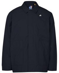 K-Way - Veste En Nylon Et Coton Broen - Lyst