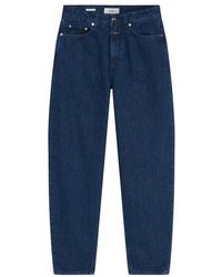 Closed Jeans Made Of Cotton And Hemp - Blue