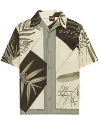 Loewe - Short Sleeve Shirt With Plant-Print - Lyst