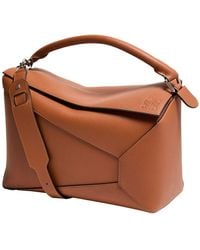 Loewe - Puzzle Edge Large Calfskin Bag - Lyst