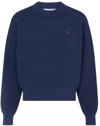 Maison Kitsuné - Bold Fox Head Round-Neck Sweater - Lyst