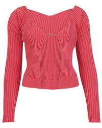 Jacquemus Pralu Sweater - Pink