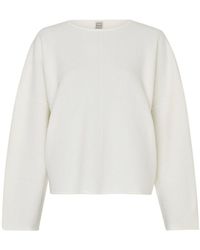 Totême - Felted Knit Sweater - Lyst