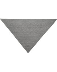 Bompard - Printed Cashmere Triangle Scarf - Lyst