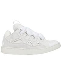 Lanvin Sneakers Curb - Blanc