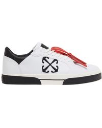 Off-White c/o Virgil Abloh - Vulcanized Low-Top Sneakers - Lyst