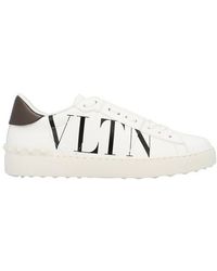 valentino rockstud trainers womens