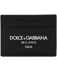 Dolce & Gabbana - Calfskin Card Holder - Lyst