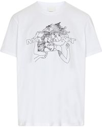 Isabel Marant - T-Shirt mit Logo Honore - Lyst