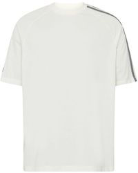 Y-3 - Short-sleeved T-shirt With 3 Bands - Lyst