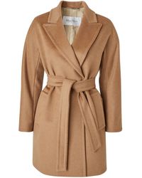 Max Mara Luisa Camel Hair Coat - Natural