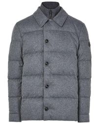 Moncler - Pres Shirt Doudoune - Lyst