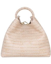 Elleme Leather Small Swing Cream Womens Bags Tote bags Seafom String in Natural 